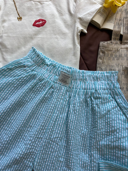 Viral Pinteresty Summer Linen Shorts