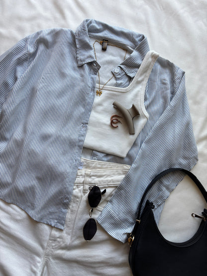 Blue Striped Shirt