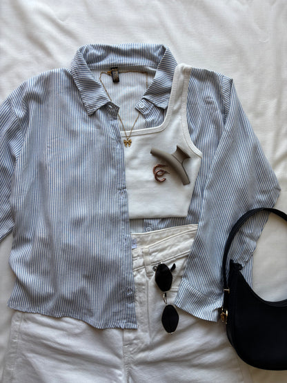 Blue Striped Shirt