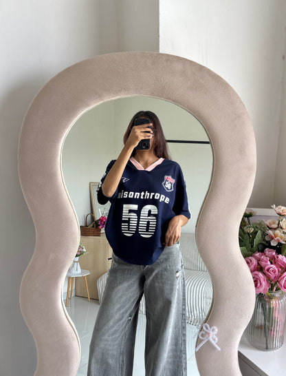 Blue Varsity 56 Oversized T-shirt