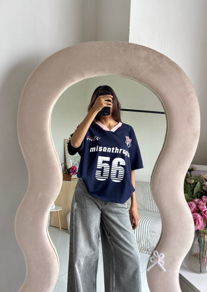 Blue Varsity 56 Oversized T-shirt