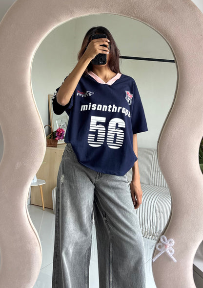 Blue Varsity 56 Oversized T-shirt