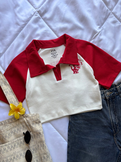 Kitty Crop T-shirt