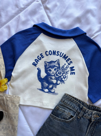 Kitty Crop T-shirt