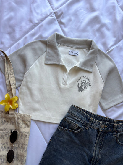 Kitty Crop T-shirt