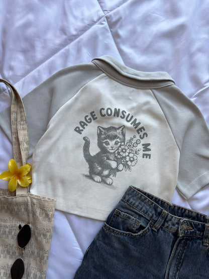Kitty Crop T-shirt