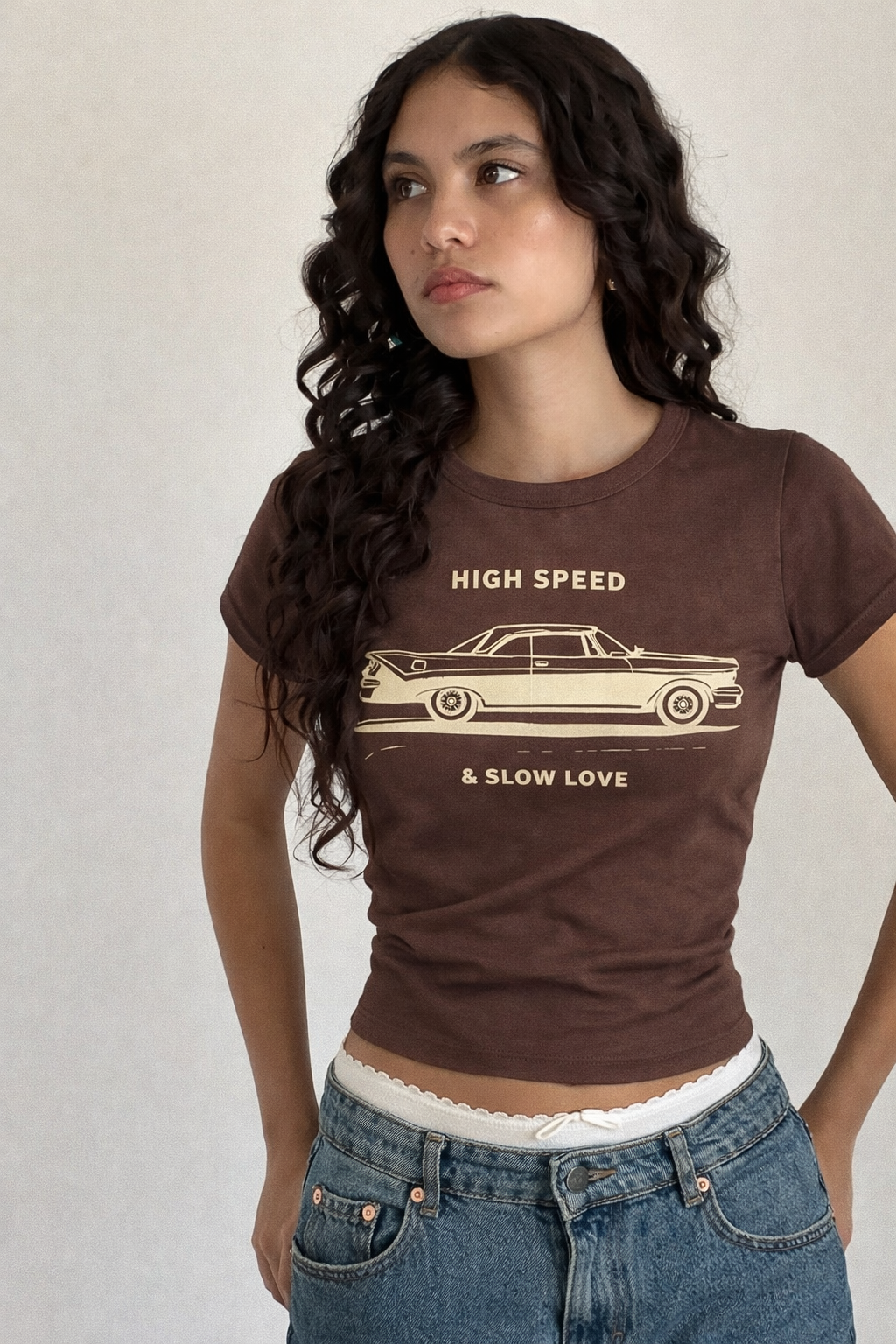 "High speed" Baby Tee