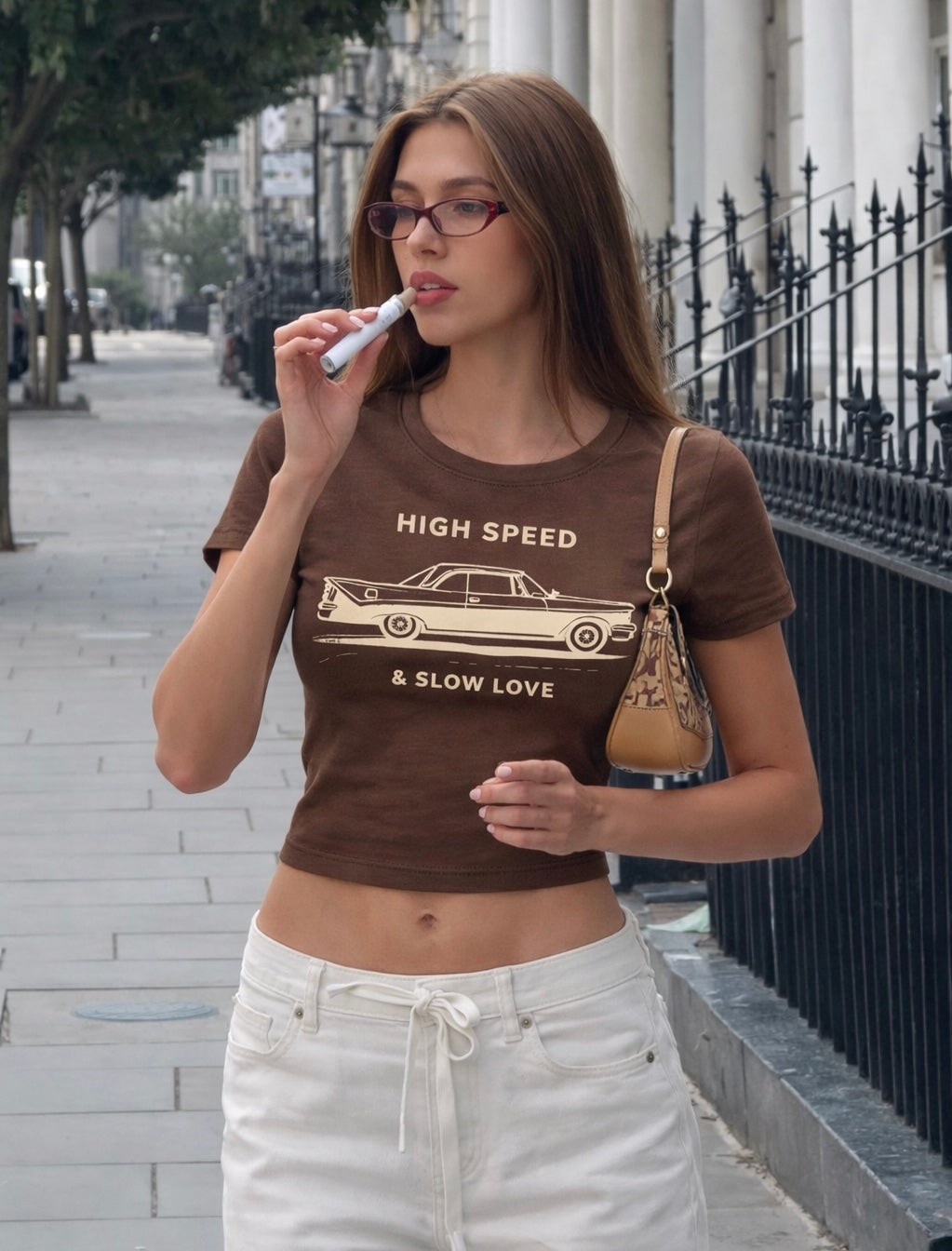 "High speed" Baby Tee