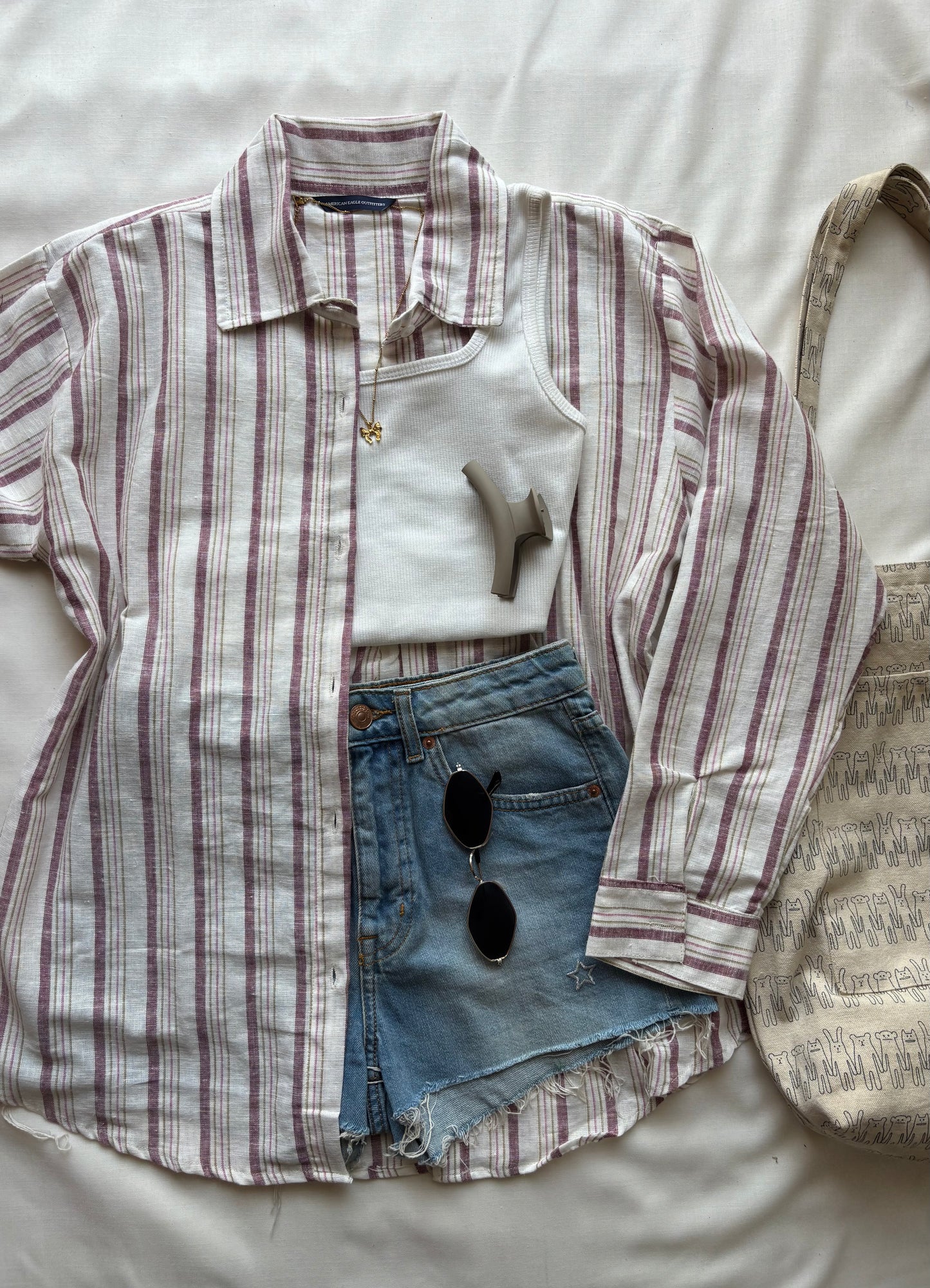 Striped Oversized Shirt