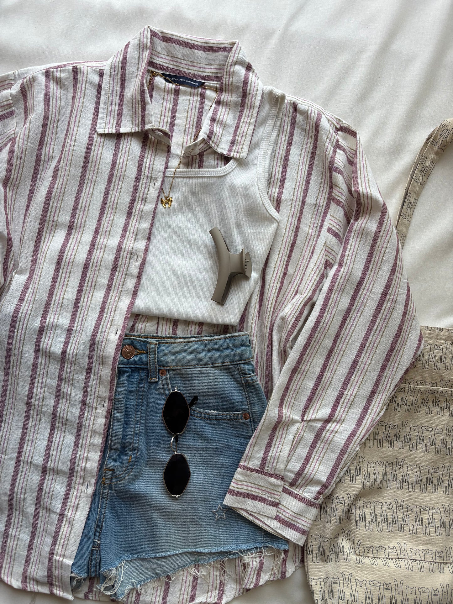 Striped Oversized Shirt