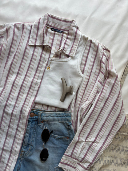 Striped Oversized Shirt