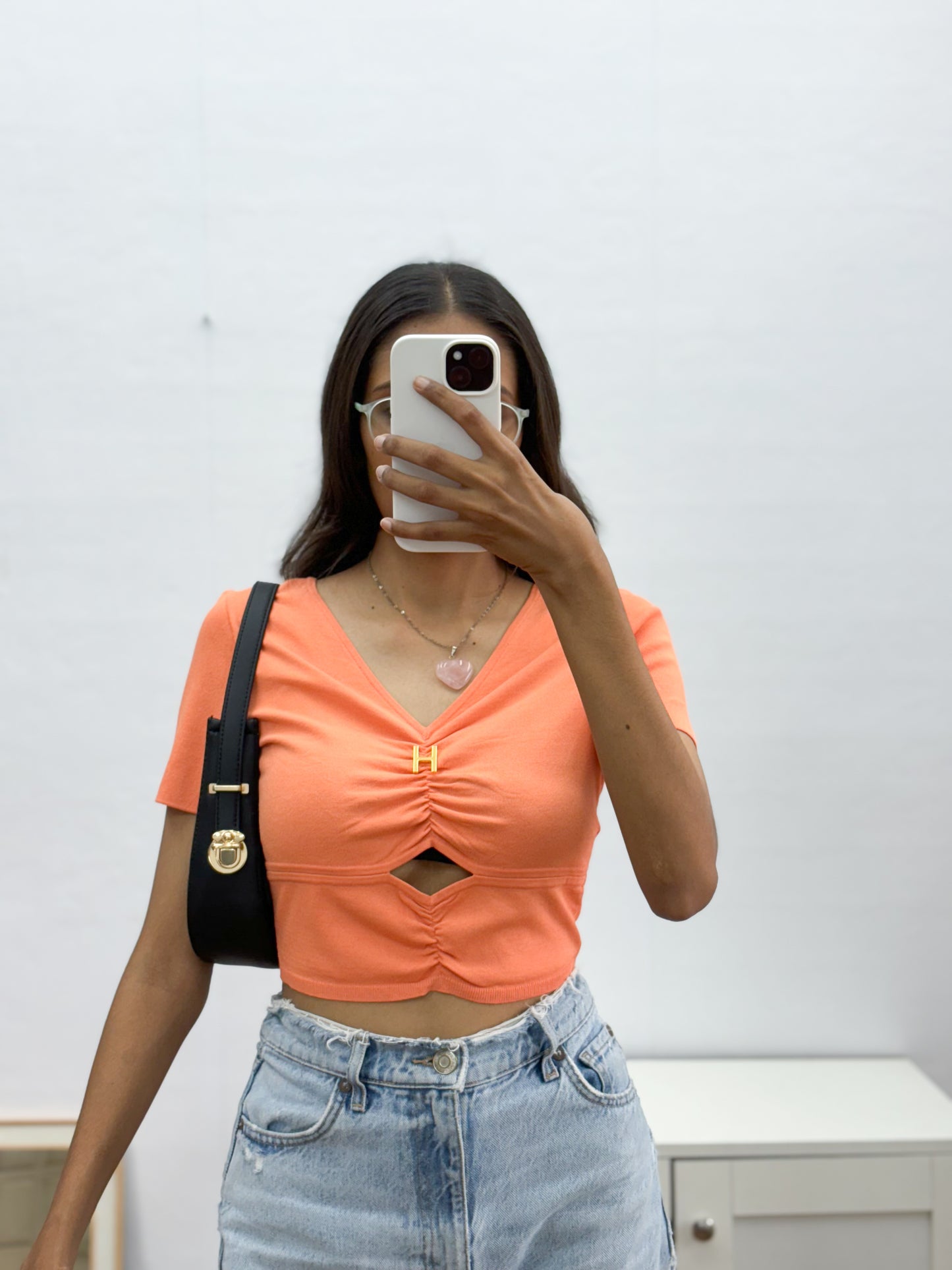 Korean top ( fit 32 bust)