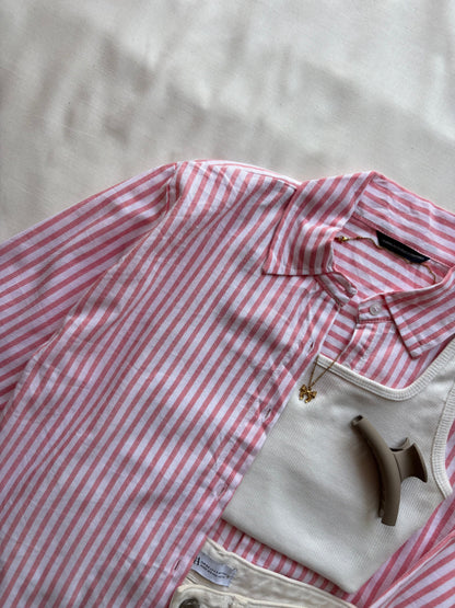 Pink Striped Shirt