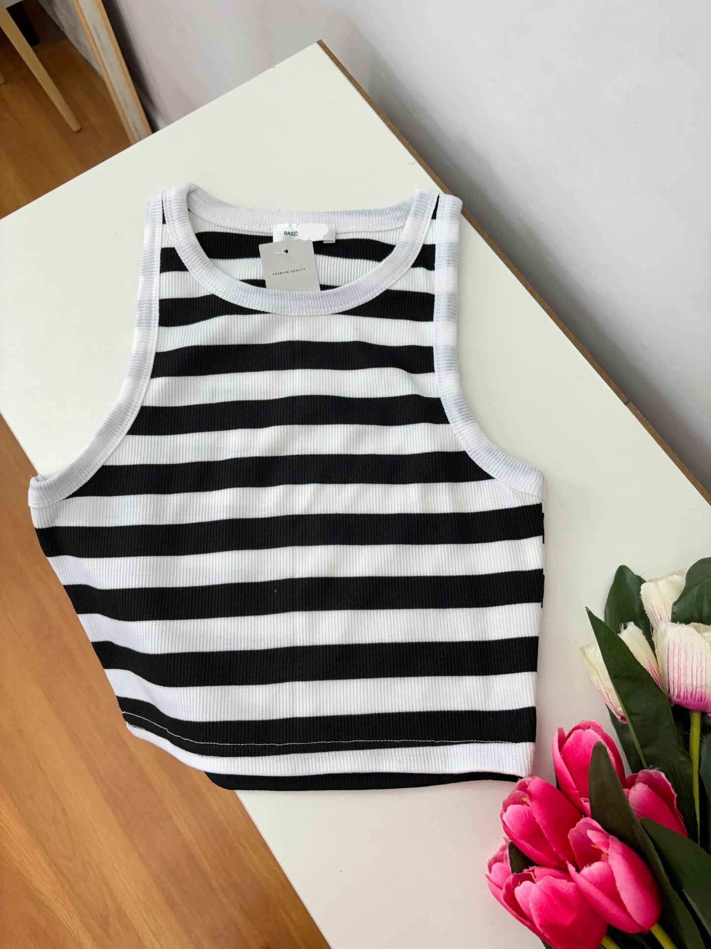 Striped Tank Top For Women