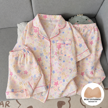 Starlight Dreams Padded 3 Piece Night Suit