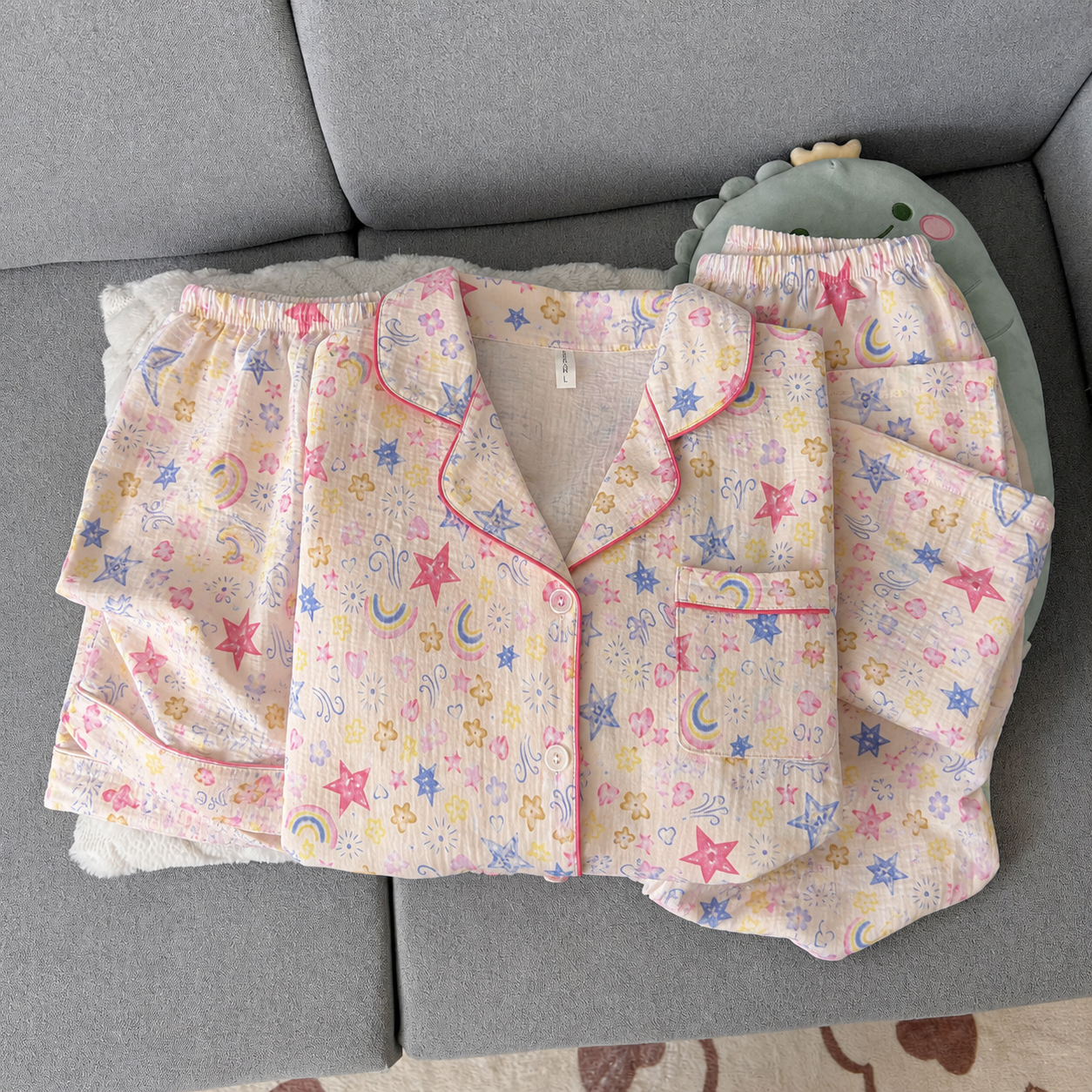 Starlight Dreams Padded 3 Piece Night Suit