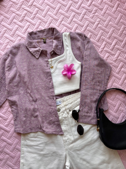 Printed Mul Cotton Shirt