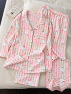 Cloud Puppy Full Sleeve 2 Piece Night Suit