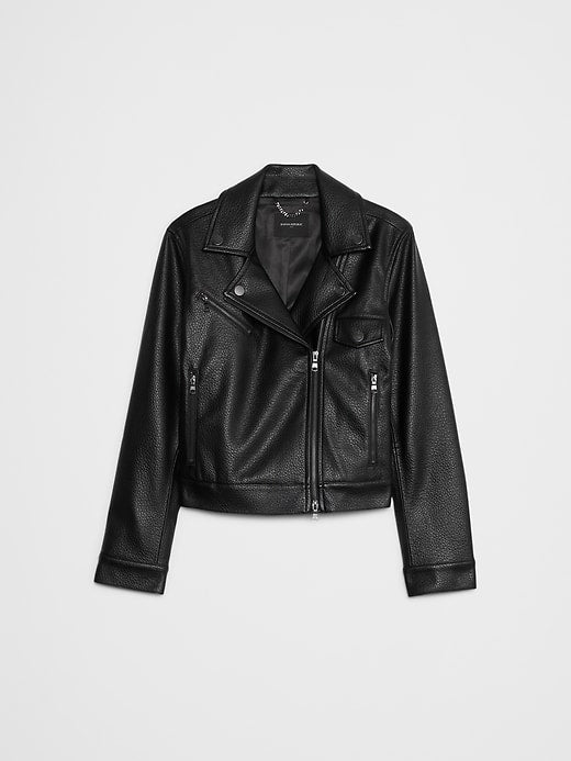 High-end Luxury Black Leather Jacket For Women