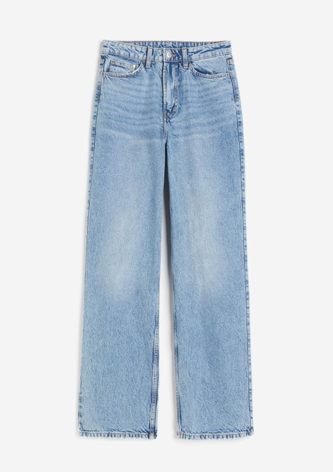 Blue Highwaist Denim Jeans For Women